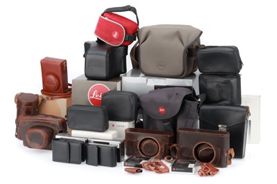 Lot 56 - A Selection of Leica Camera Cases