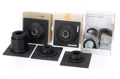 Lot 288 - A Good Selection of Sinar Lens Boards