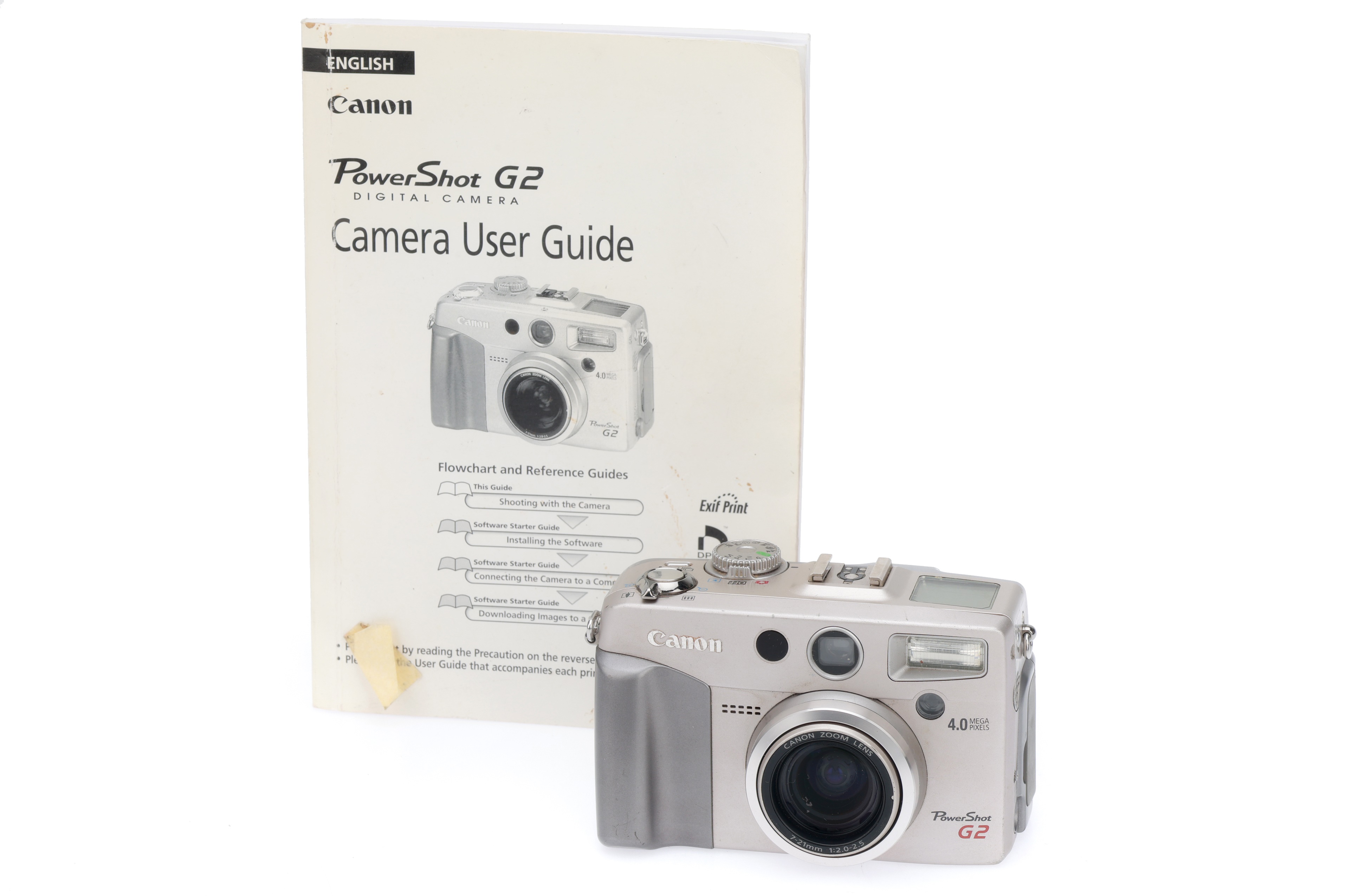 Lot 344 - A Canon PowerShot G2 Digital Compact Camera,