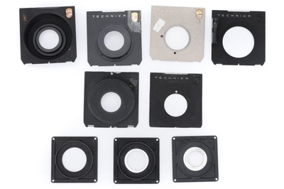 Lot 290 - A Selection of Linhof Technika Lens Boards