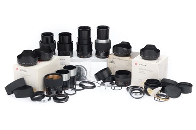 Lot 27 - A Large Selection of Parts for Leica R-Mount Lenses