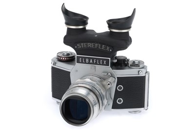 Lot 87 - An Ihagee Elbaflex VX1000 35mm Double Extension Stereo SLR Camera