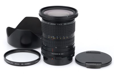 Lot 500 - An SMC Pentax 67 Zoom f/4.5 55-100mm Lens