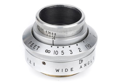 Lot 474 - A Dallmeyer Wide Angle Speed Anastigmat Lens
