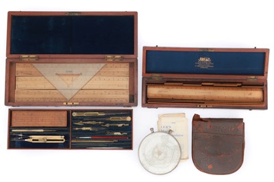 Lot 821 - A Selection of Rules, Drawing Instuments, & a Fowlers 'Magnum' long Scale Calculator