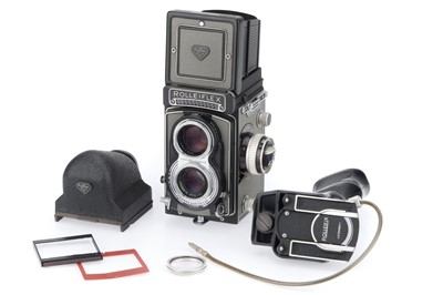 Lot 264 - A Rollei Grey Rolleiflex T Medium Format TLR Camera