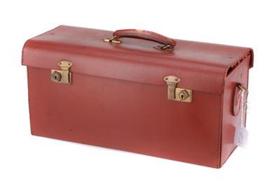 Lot 503 - A Leather Fitted Case for Bolex Cameras
