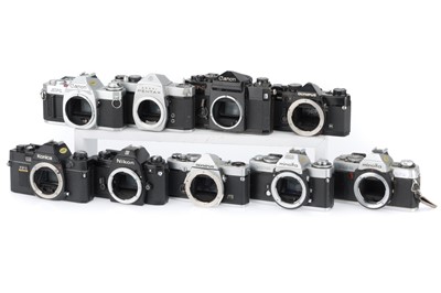 Lot 176 - A Selection of 35mm SLR Camera Bodies