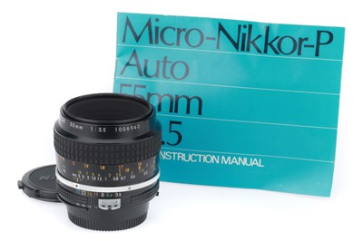 Lot 495 - A Nikon Micro-Nikkor f/3.5 55mm Ai Lens