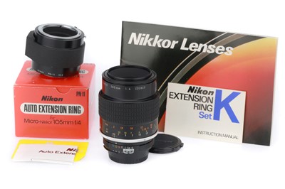Lot 493 - A Nikon Micro-Nikkor f/4 105mm Ai Lens