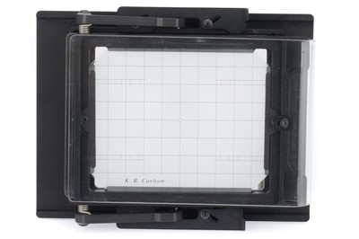 Lot 309 - A K. B. Canham 4x5" Back and Focusing screen