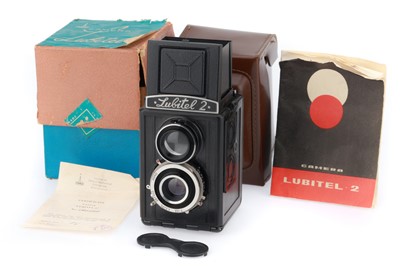 Lot 263 - A Lomo Lubitel 2 Medium Format TLR Camera