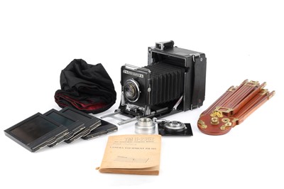 Lot 284 - An RAF Graflex Speed Graphic 4x5 Large Format Camera