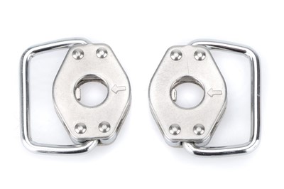 Lot 611 - A Pair of Clip-on Camera Strap Lugs