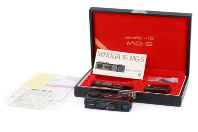 Lot 314 - A Minolta 16 MG-S Subminiature Camera
