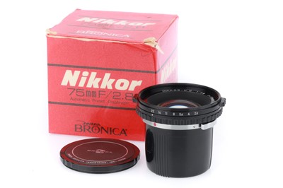 Lot 392 - A Nikkor-H.C f/2.8 75mm Lens