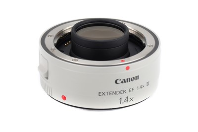 Lot 207 - A Canon Extender EF 1.4x III Lens Adapter
