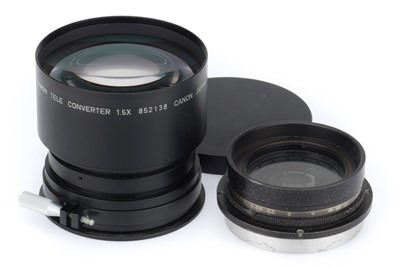 Lot 510 - A Large Canon Video 1.5X Tele Converter