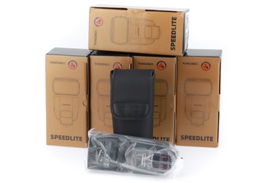 Lot 549 - Five (5) Yongnuo YN560 IV Speedlite Camera Flashguns