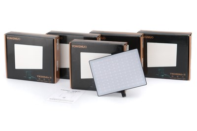 Lot 551 - Five (5) YN300 AIR II Pro LED Video Light Panel