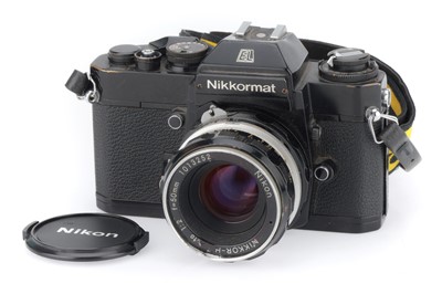 Lot 71 - A Nikon Nikkormat EL 35mm SLR Camera