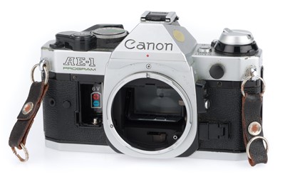 Lot 190 - A Canon AE-1 Program 35mm SLR Camera Body
