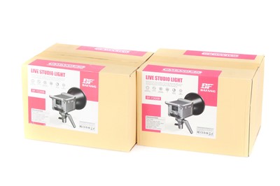 Lot 579 - Two (2) Bafang BF-Y300B 220W Live Studio Lights