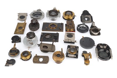 Lot 389 - A Selection of Lenses and Unusual Shutters