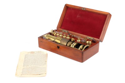 Lot 769 - A Martin-Type Drum Microscope