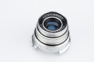 Lot 415 - A Pair of Voigtlander Camera Lenses