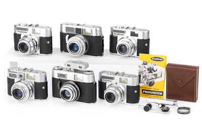 Lot 159 - A Group of Voigtlander Vito Cameras