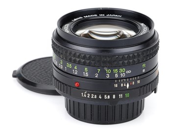 Lot 371 - A Minolta MD Rokkor f/1.4 50mm Lens