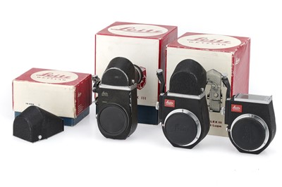 Lot 64 - A Selection of Leitz Wetzlar Visoflex System Components