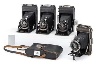 Lot 246 - A Group of Voigtlander Bessa Folding Cameras