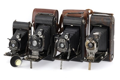 Lot 243 - A Group of Kodak Folding Cameras