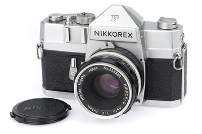 Lot 95 - A Nippon Kogaku Nikkorex F SLR Camera