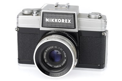Lot 96 - A Nippon Kogaku Nikkorex Camera