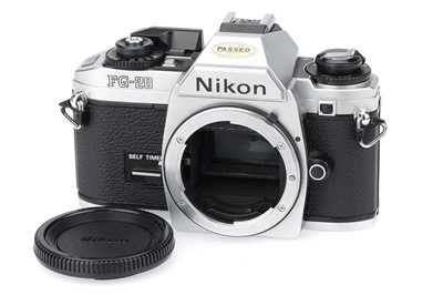 Lot 100 - A Nikon FG-20 35mm SLR Camera Body