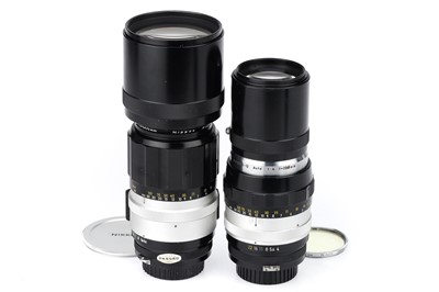 Lot 377 - A Pair of Nippon Kogaku Telephoto Lenses