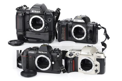Lot 82 - A Group of Nikon 35mm SLR Camera Bodies