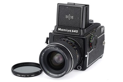 Lot 250 - A Mamiya 645 1000s Medium Format Camera