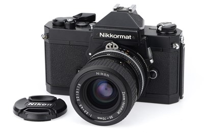 Lot 112 - A Nikon Nikkormat FT2 35mm SLR Camera