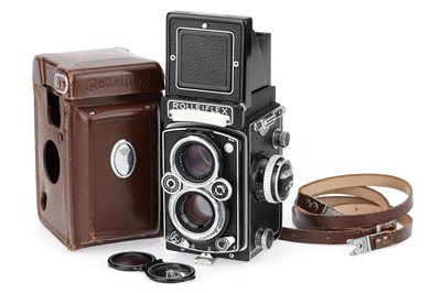 Lot 249 - A Rollei Rolleiflex 3.5E TLR Camera