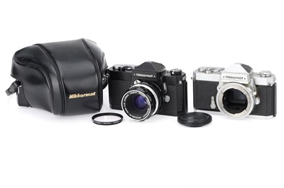 Lot 104 - A Pair of Nikon Nikkormat 35mm SLR Cameras