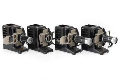 Lot 29 - ꩜ A Selection of Four Leitz Parvo 35mm Slide Projectors