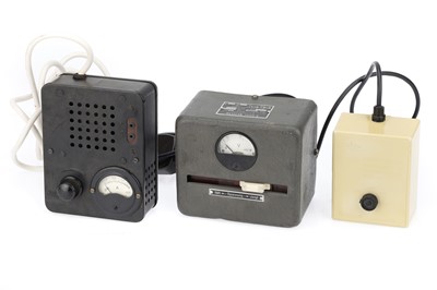 Lot 51 - Three Leitz Transformers Power Devices for Early Slide Projectors