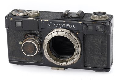 Lot 297 - A Zeiss Ikon Contax 1e Rangefinder Camera