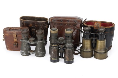 Lot 477 - A Selection of Early E. Leitz Binoculars