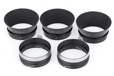 Lot 430 - A Group of Rectaflex ASBAP Lens Hoods