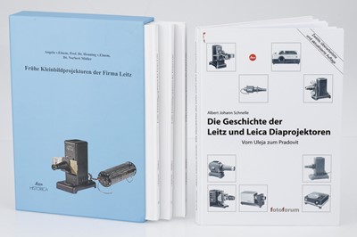 Lot 41 - Volume I-III of Frühe Kleinbildprojektoren der Firma Leitz [v. Einem & Müller]